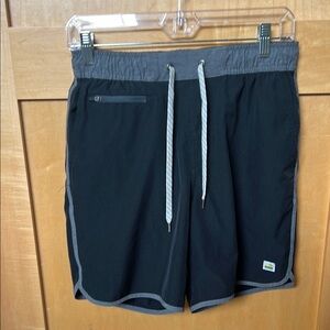 Vuori Black and Gray Shorts